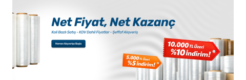 STREÇ FİLM İNDİRİM FIRSATI