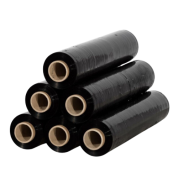 23 Mikron 50 cm Siyah Streç Film 1750 Gr - 125 Metre   (6 Adet)